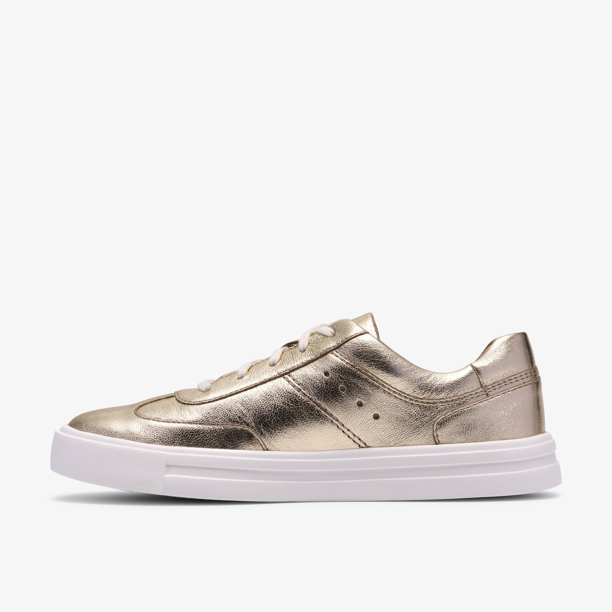 Makea Court Gold Leather