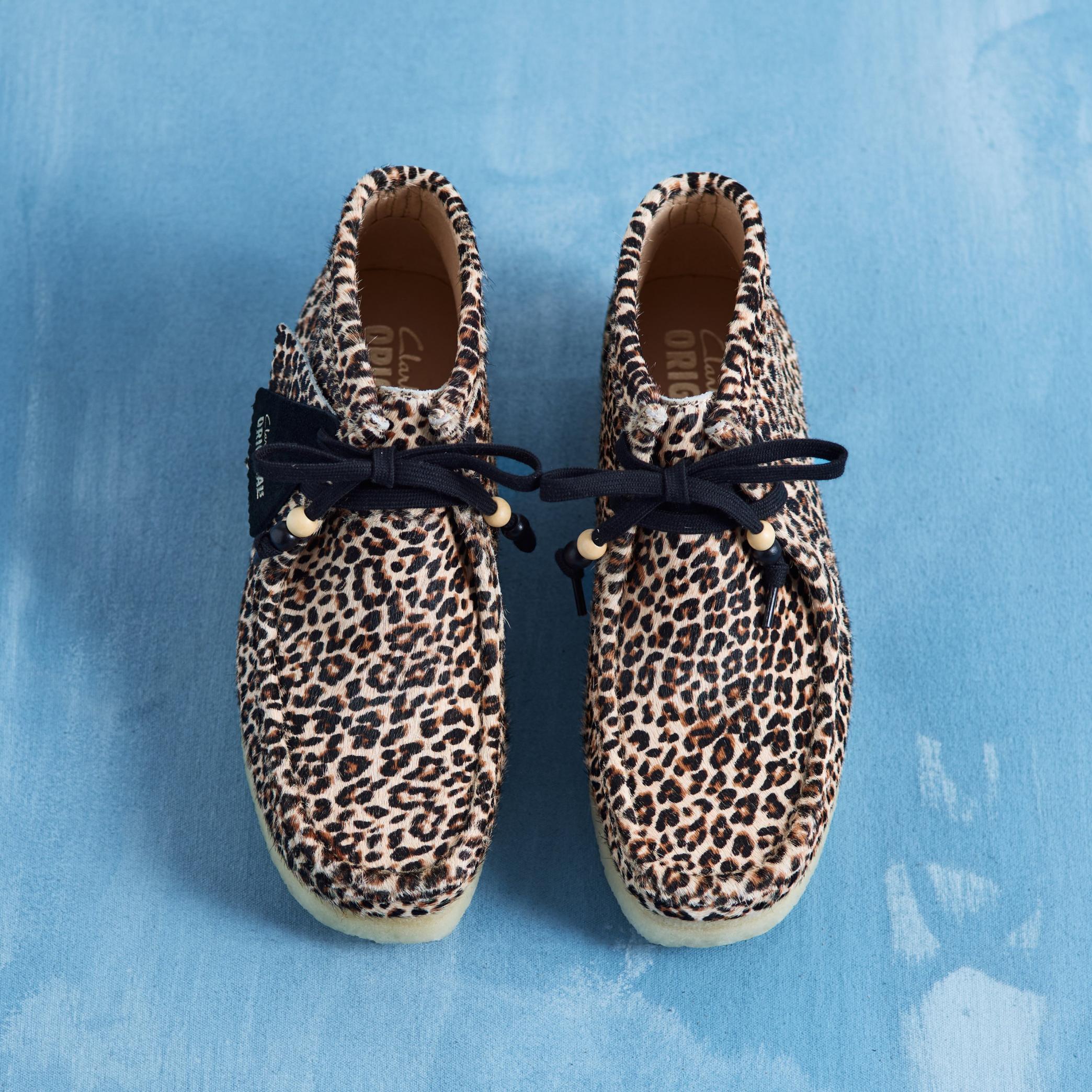 Wallabee Boot Leopard Print
