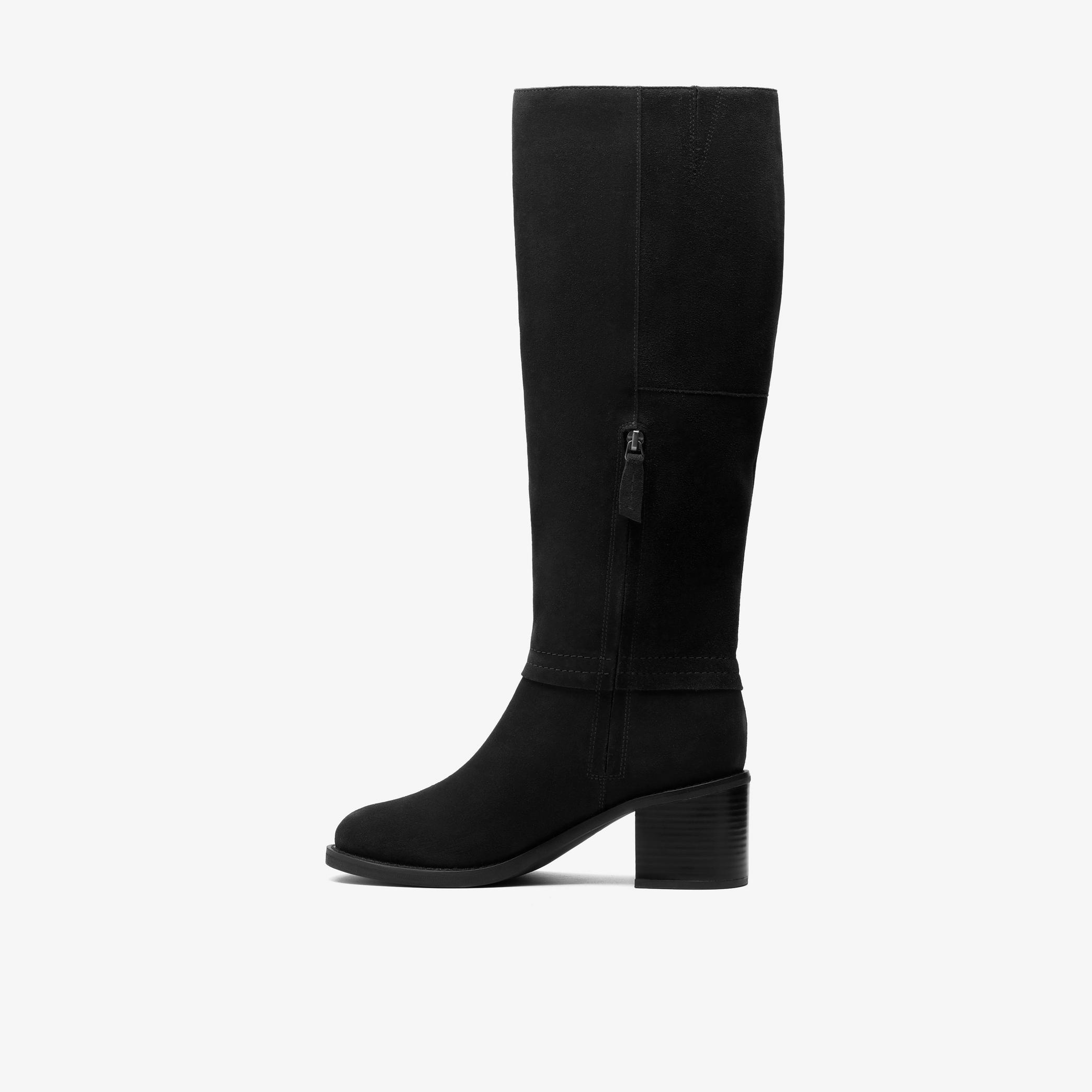 Chamberly Hi Black Leather