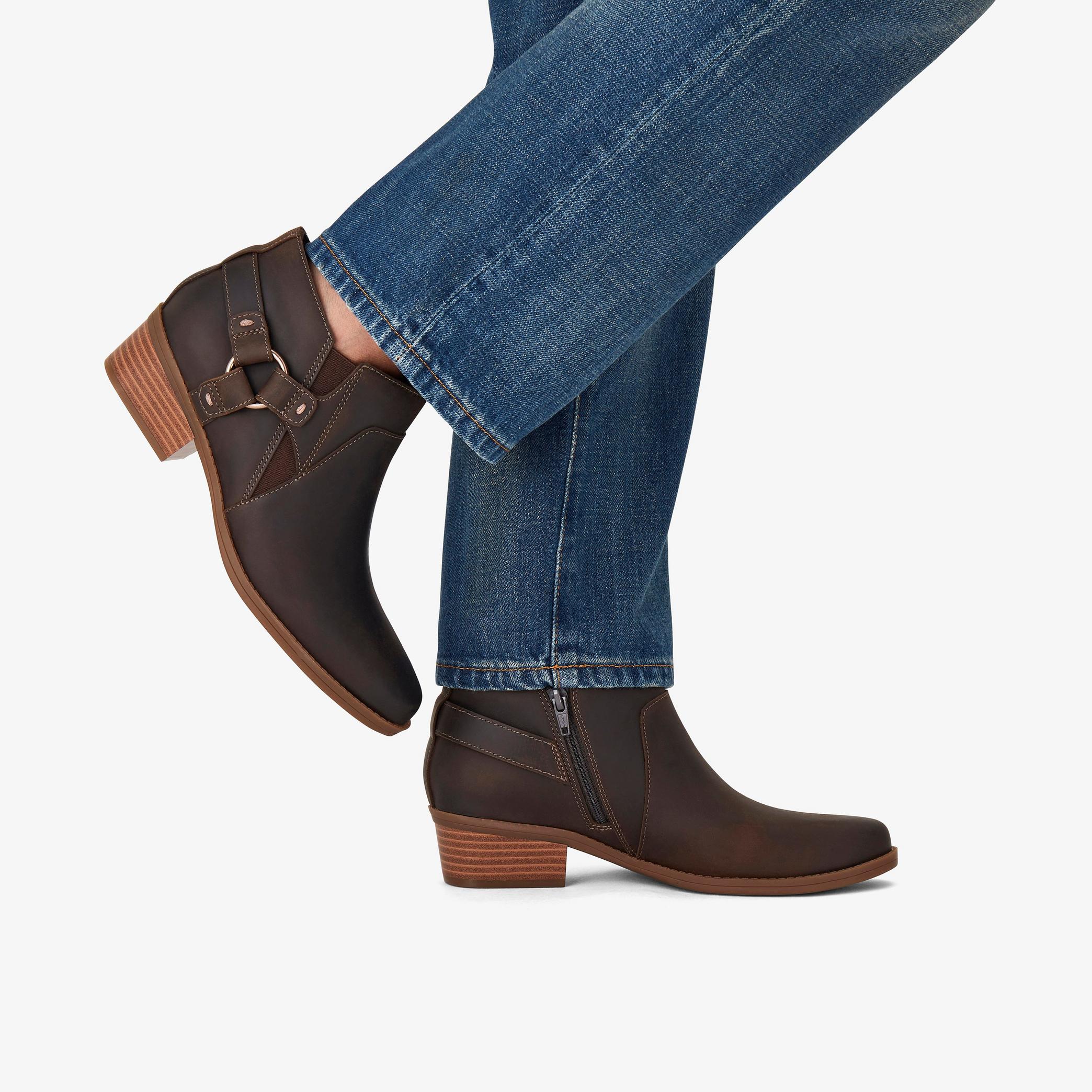 Danyelle Gema Taupe Oily Leather