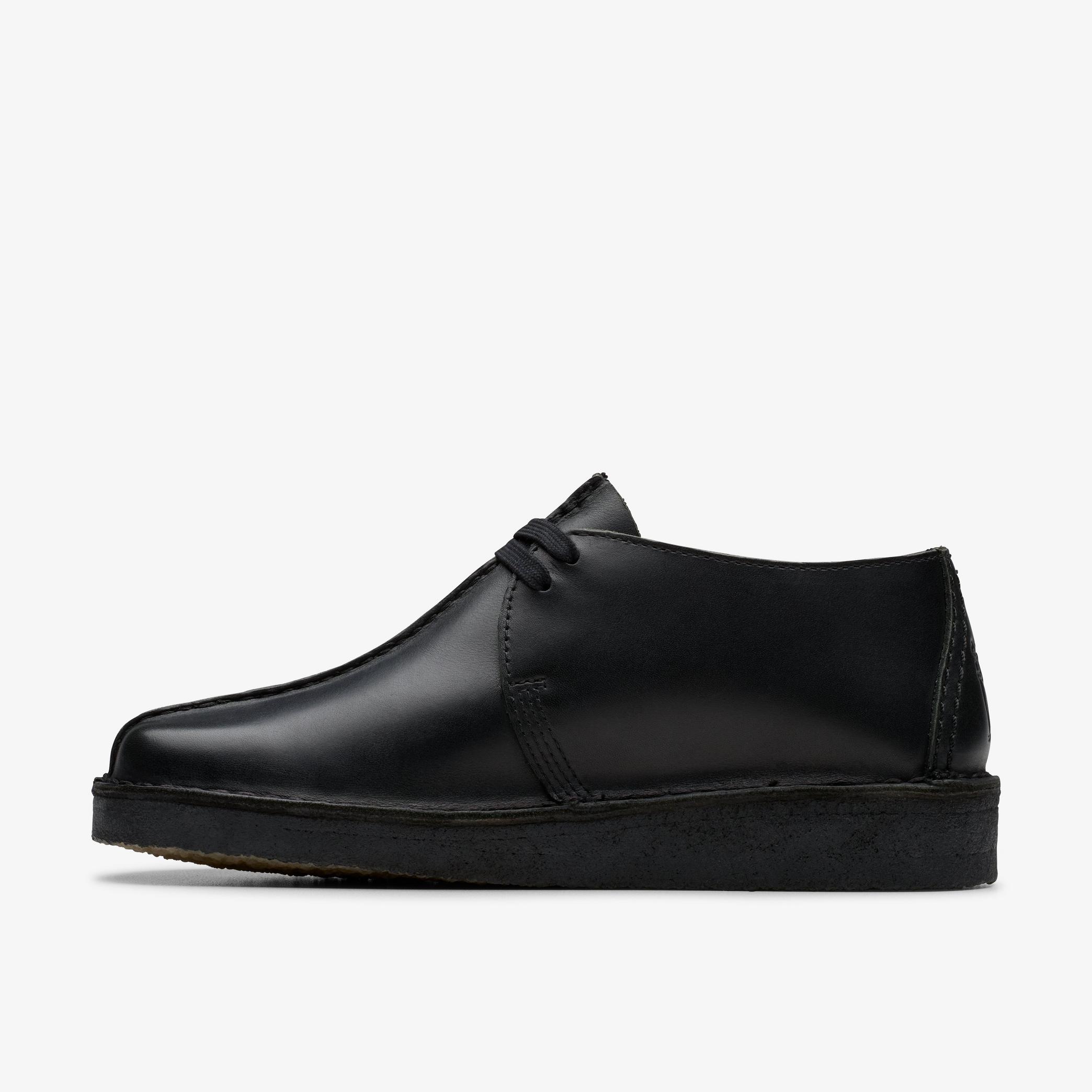 Desert Trek Black Smooth Leather