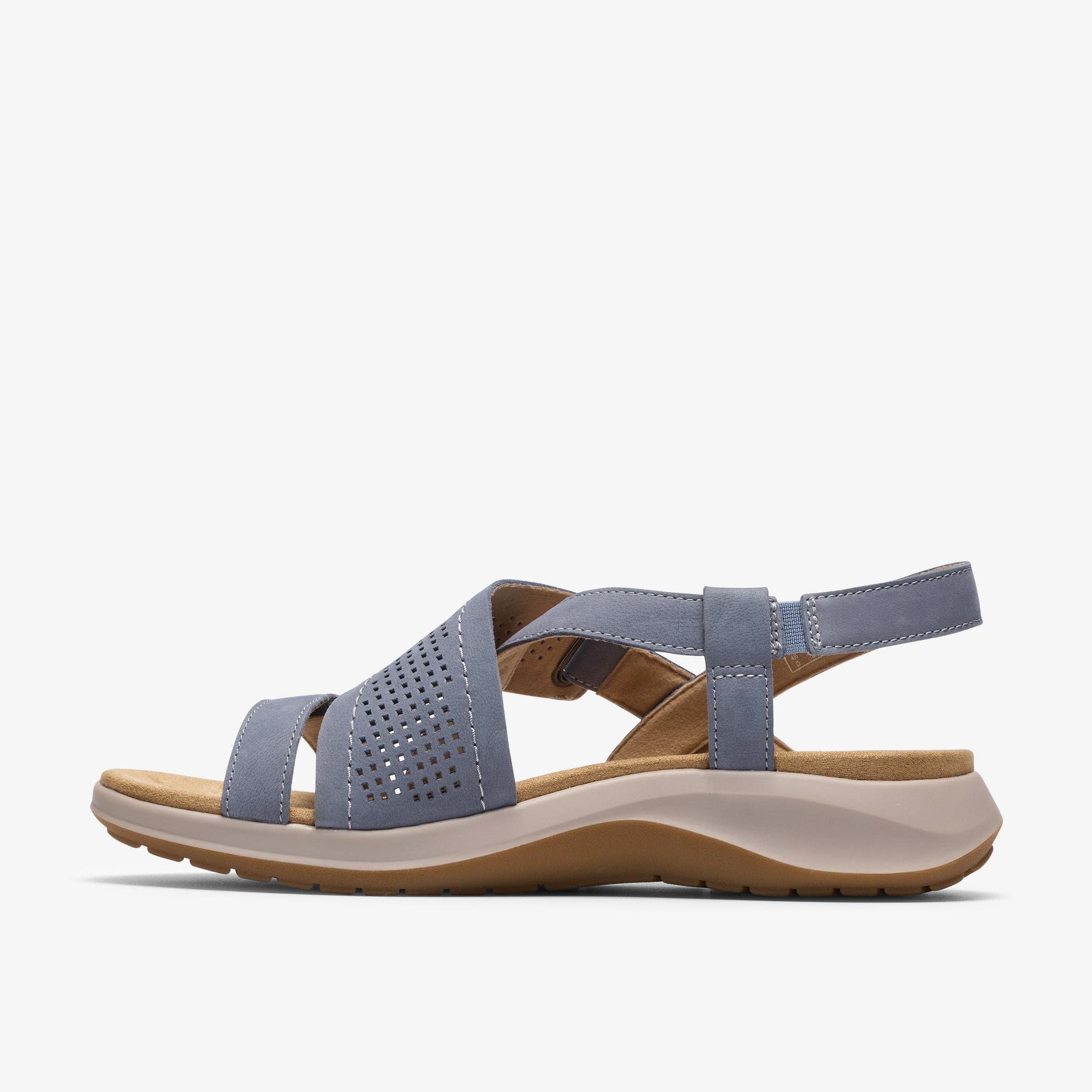 Maelynn Gem Denim Blue Nubuck