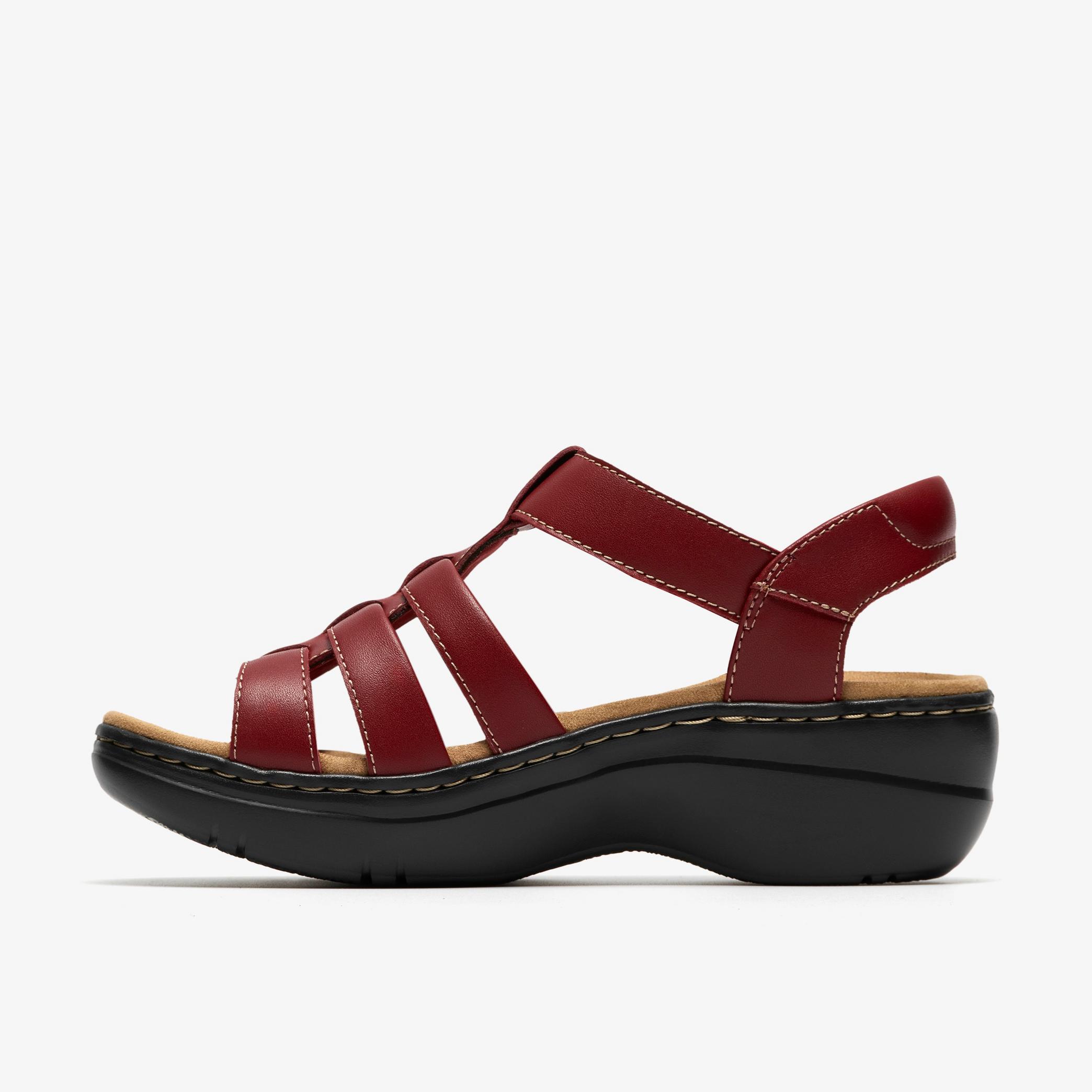 Merliah 2 Ruby Red Leather
