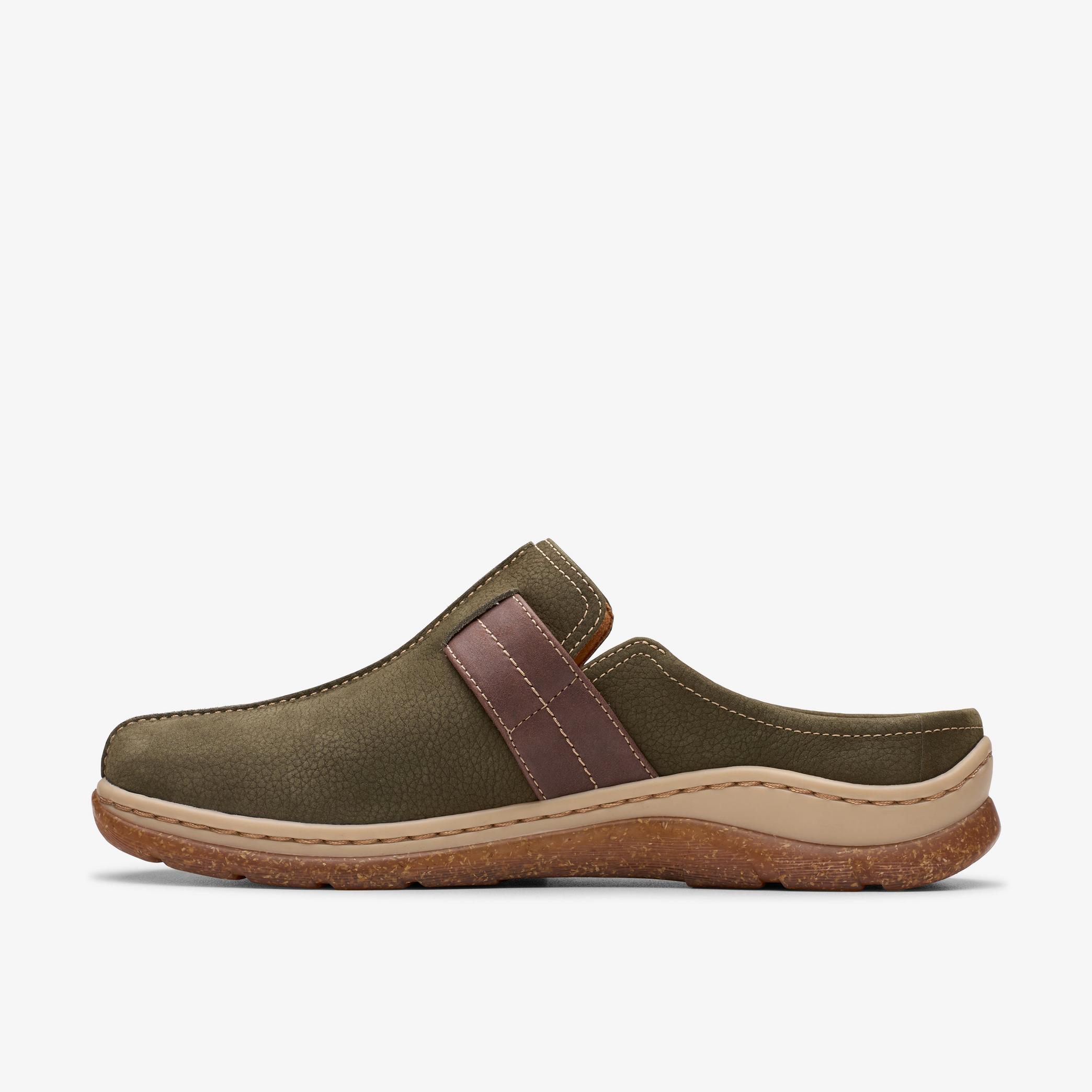 Orlene Clog Olive Combination Nubuck