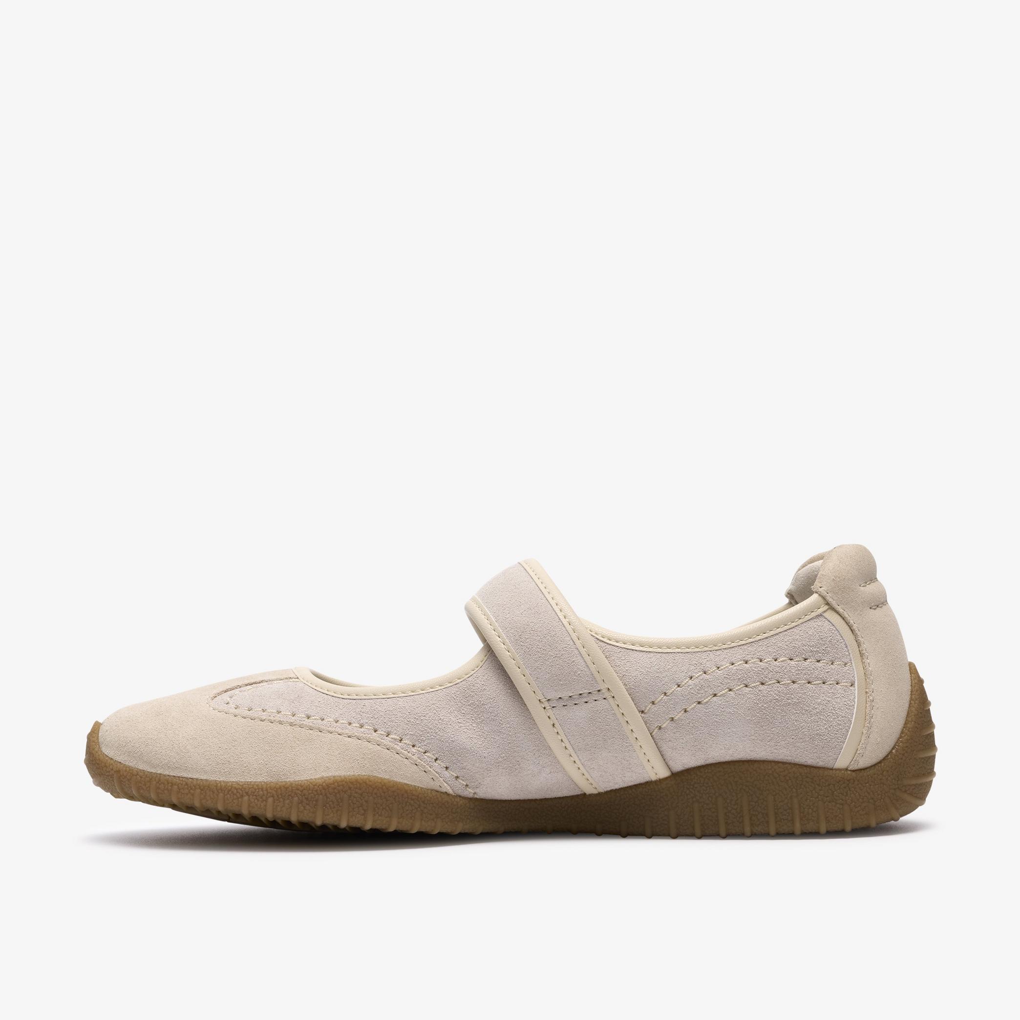 Meridor Jane Off White Suede