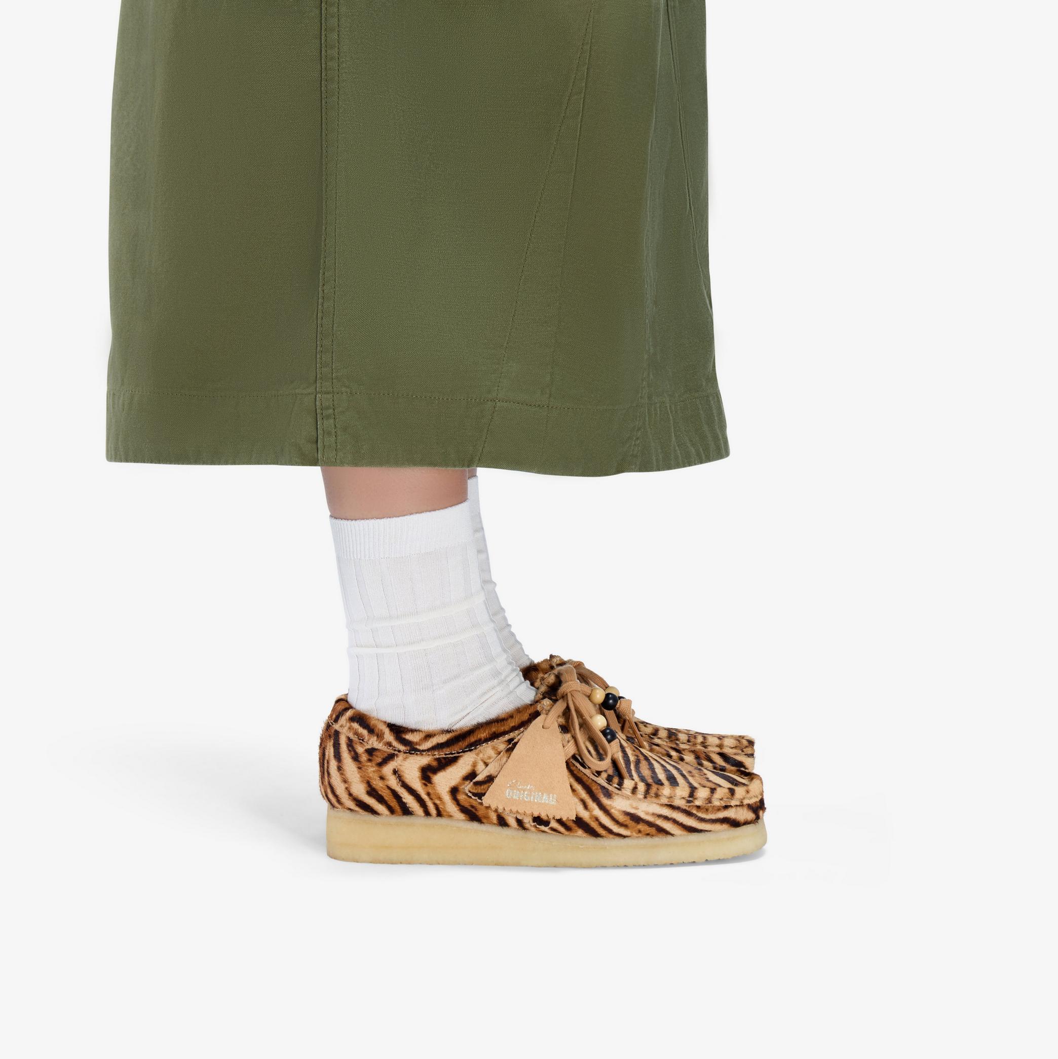 Wallabee Tiger Print