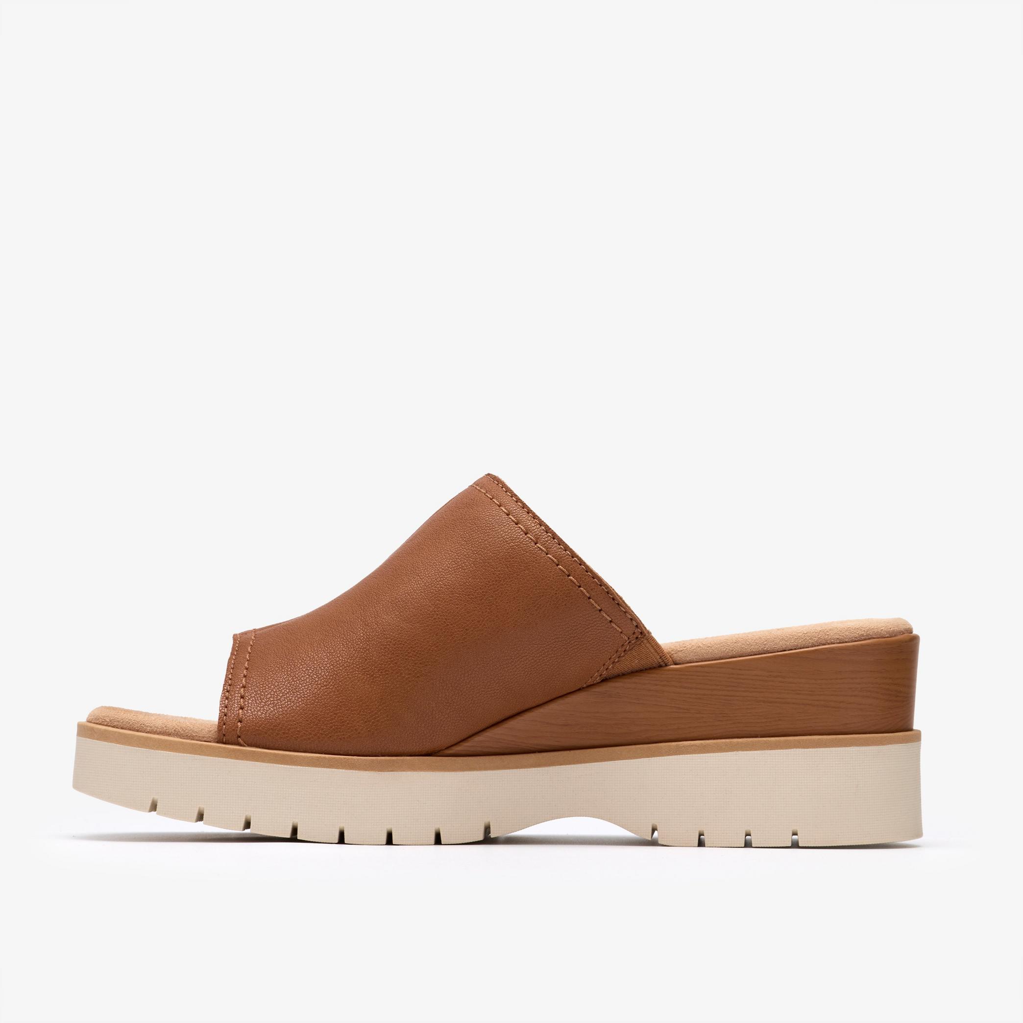Diaz Slide Tan Leather