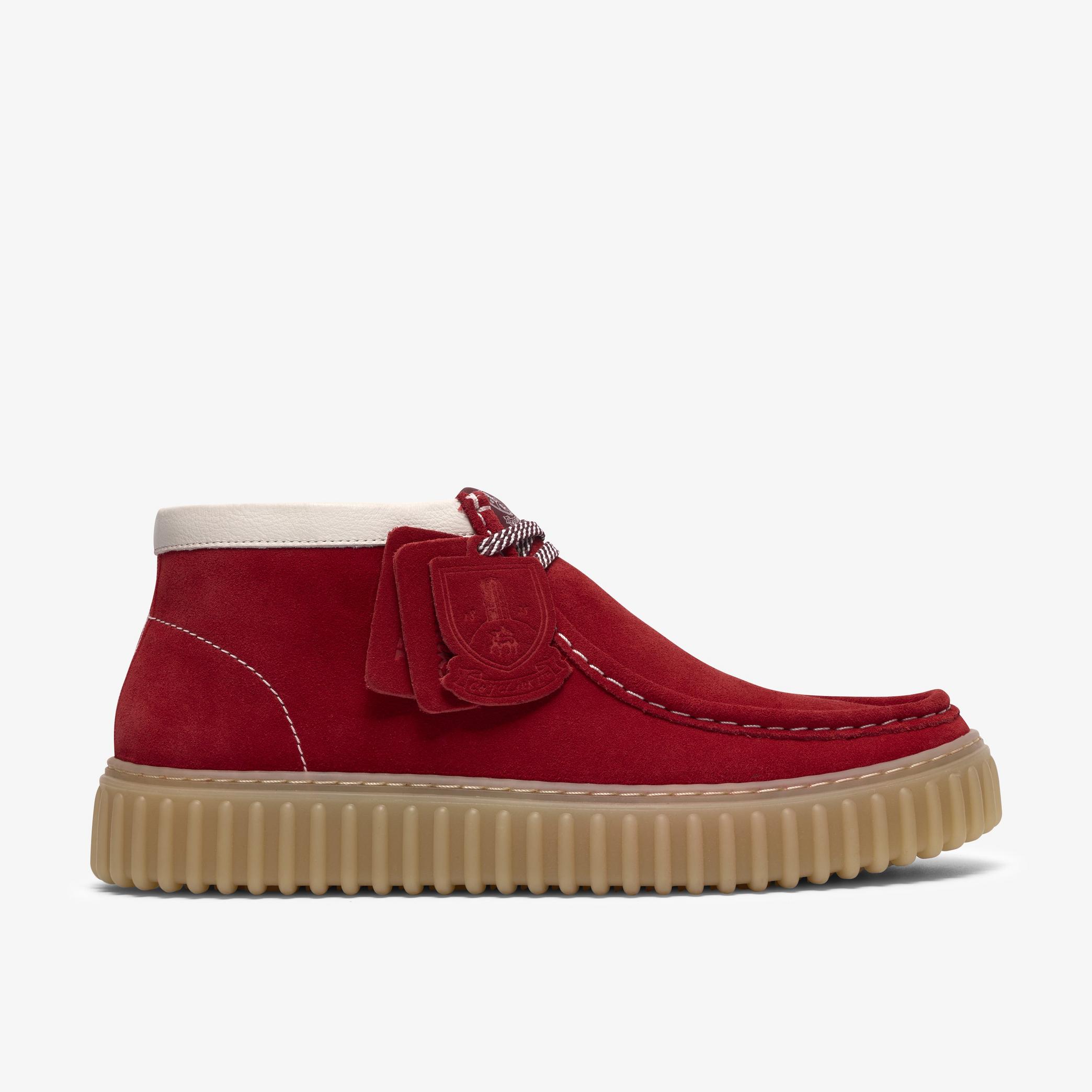 Torhill Hi Red Suede