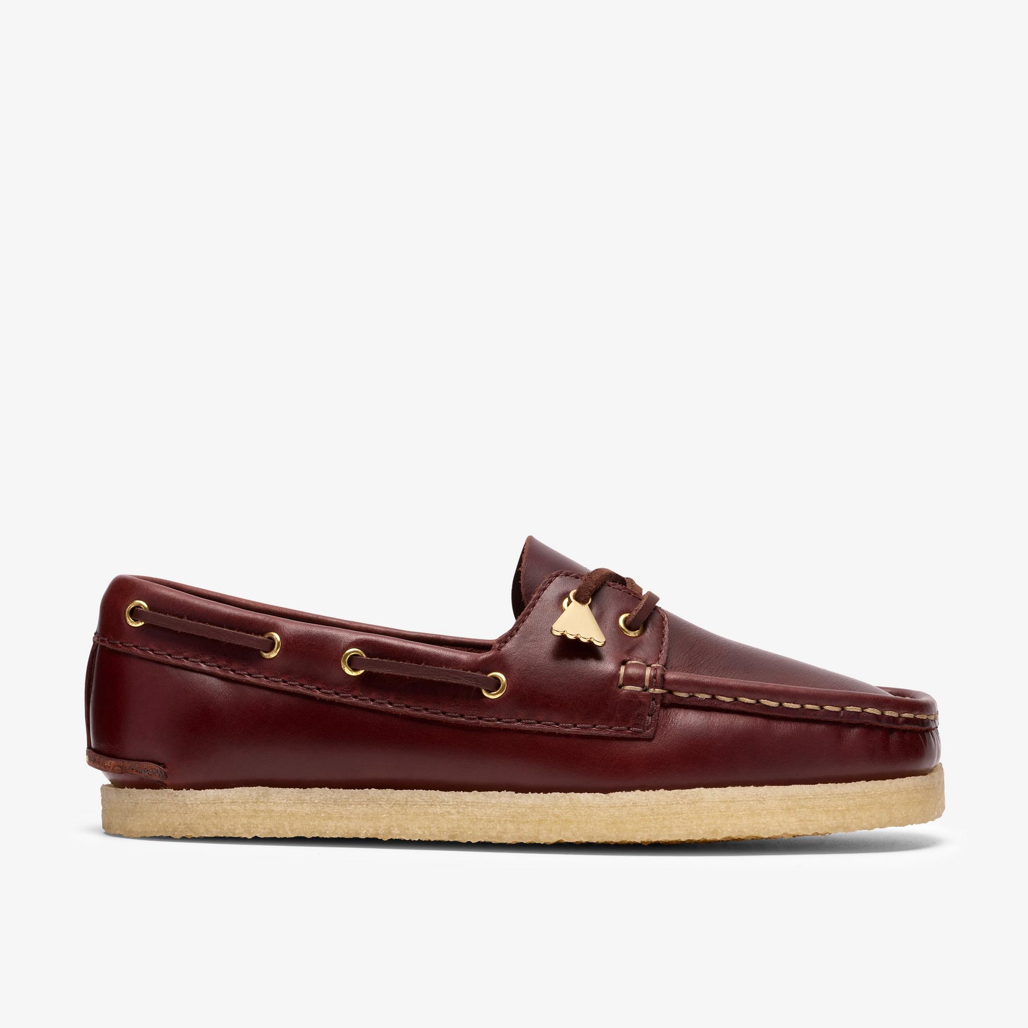 Godney Boat British Tan Leather