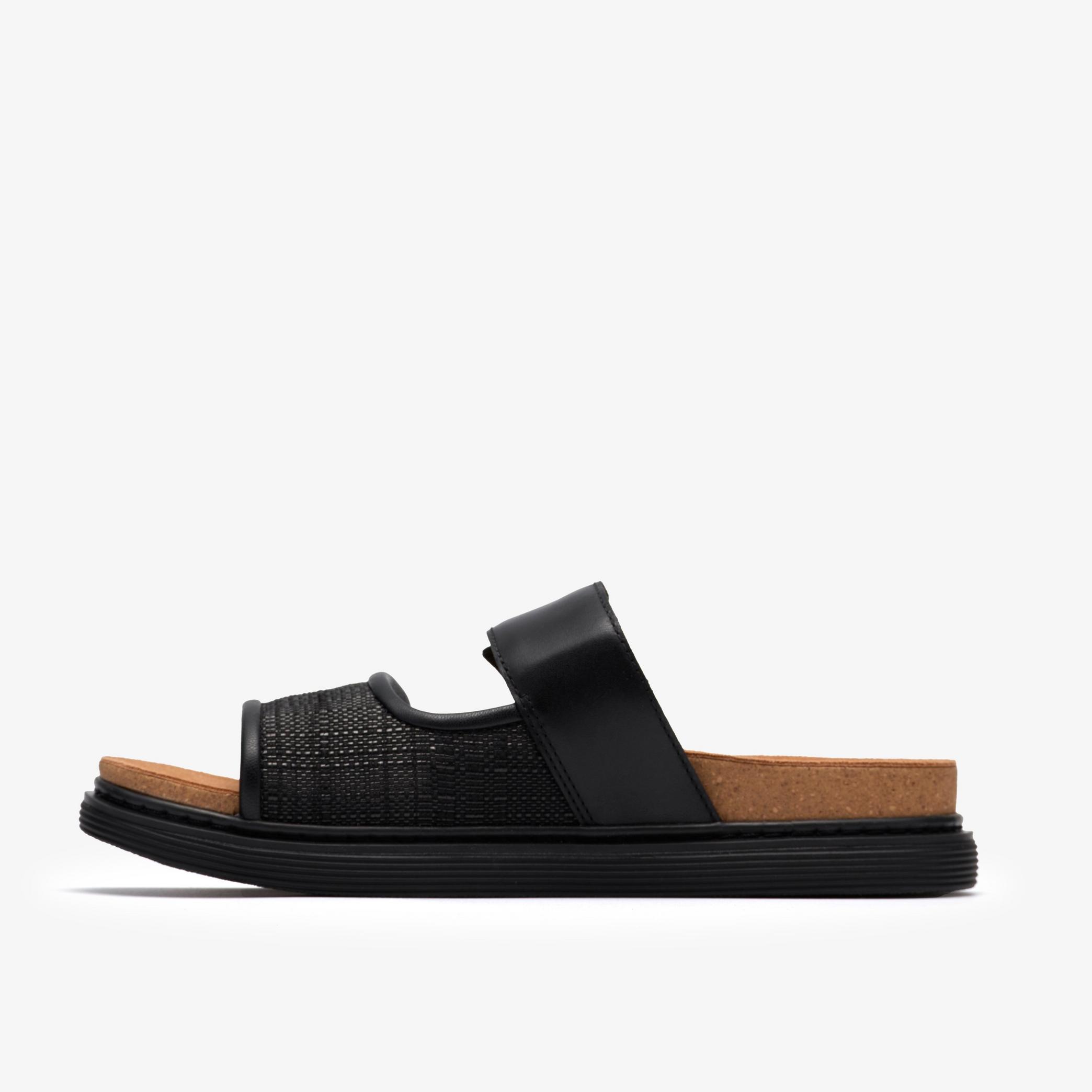 Arwell Step Black Leather