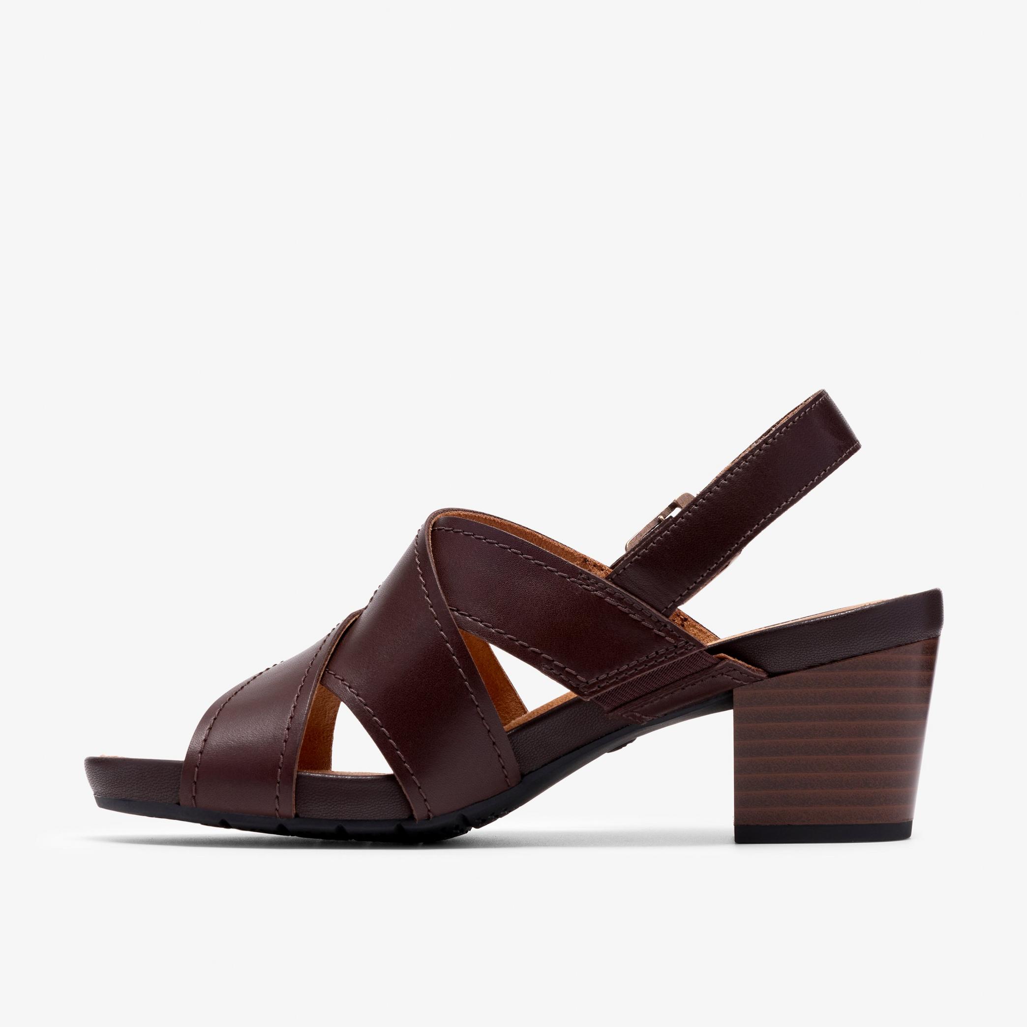 Kymber Shine Dark Brown Leather