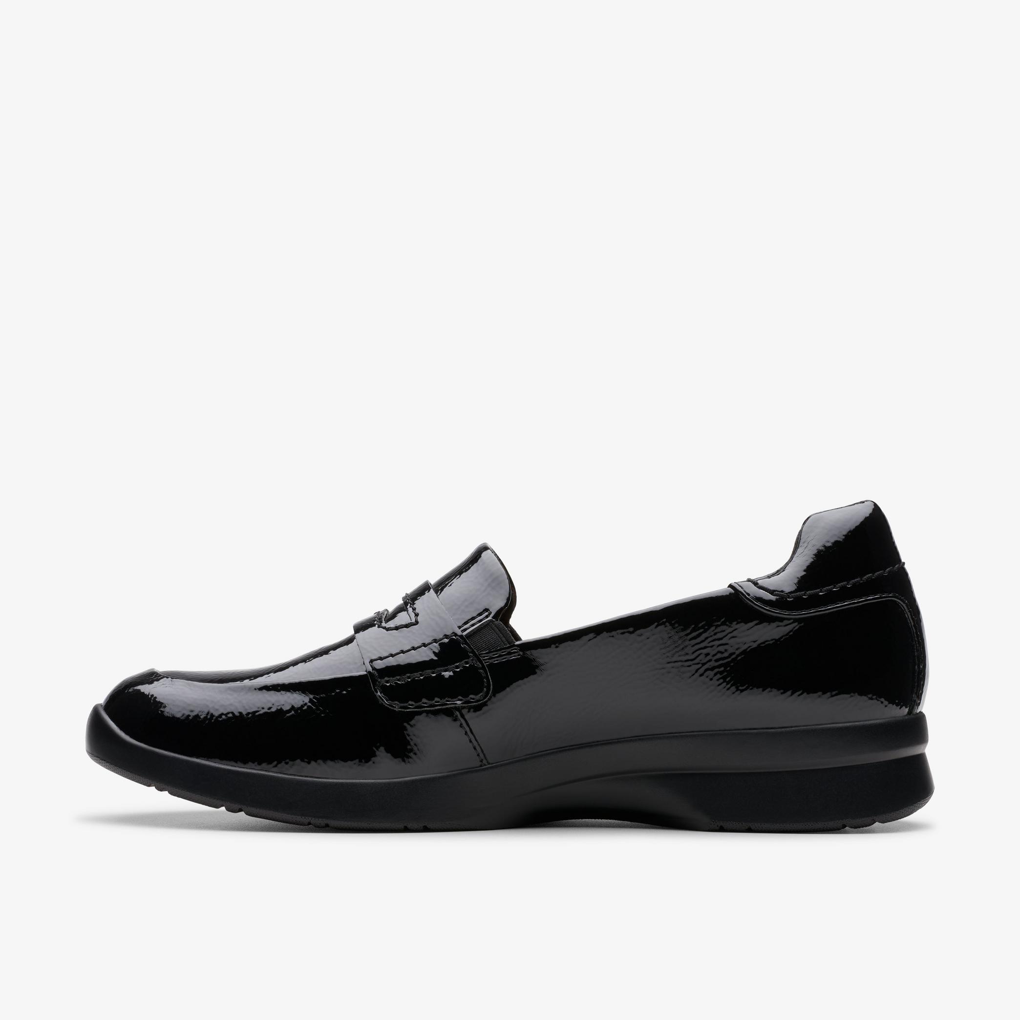 Ellowyn Penny Black Crinkle Patent