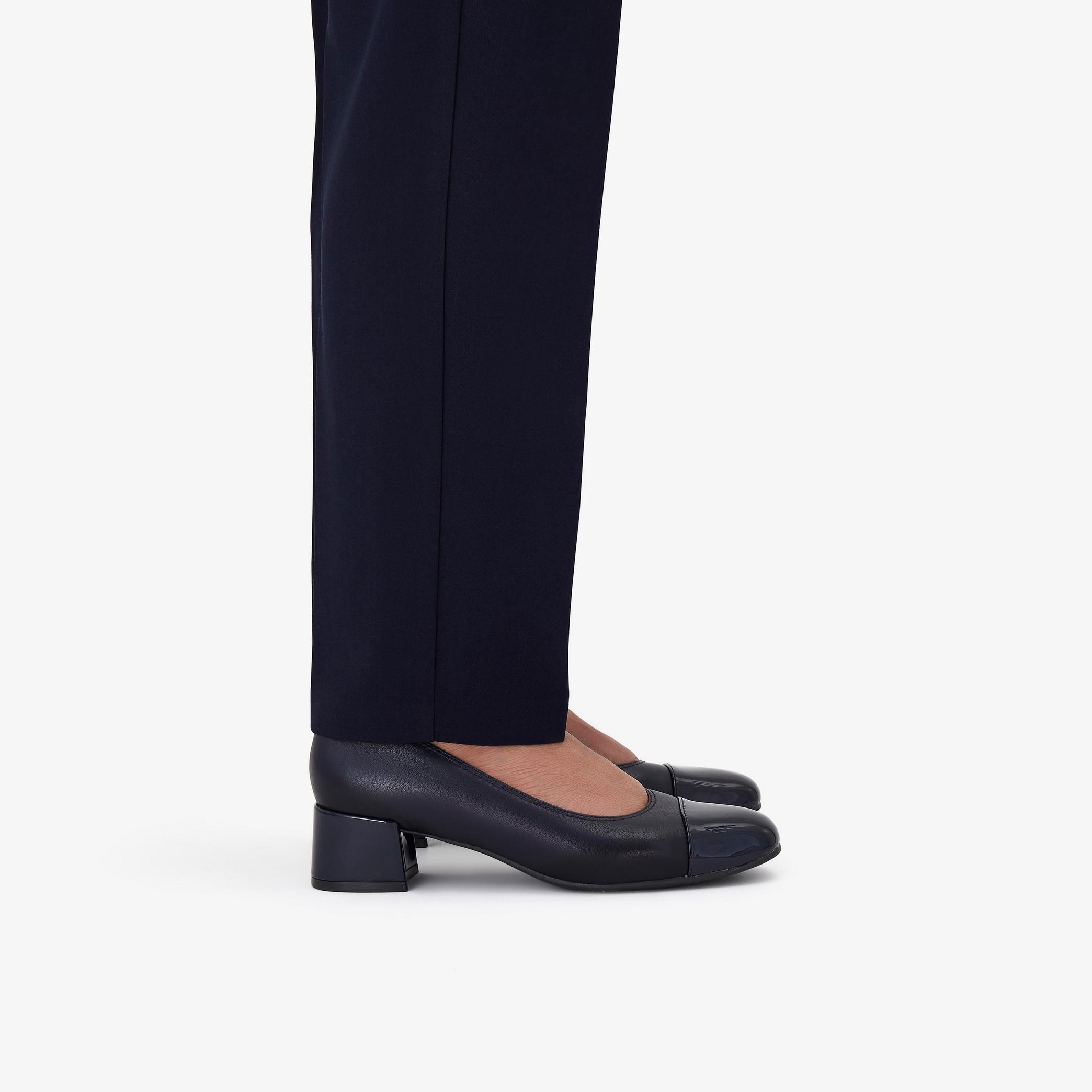 Iridessa May Navy Leather
