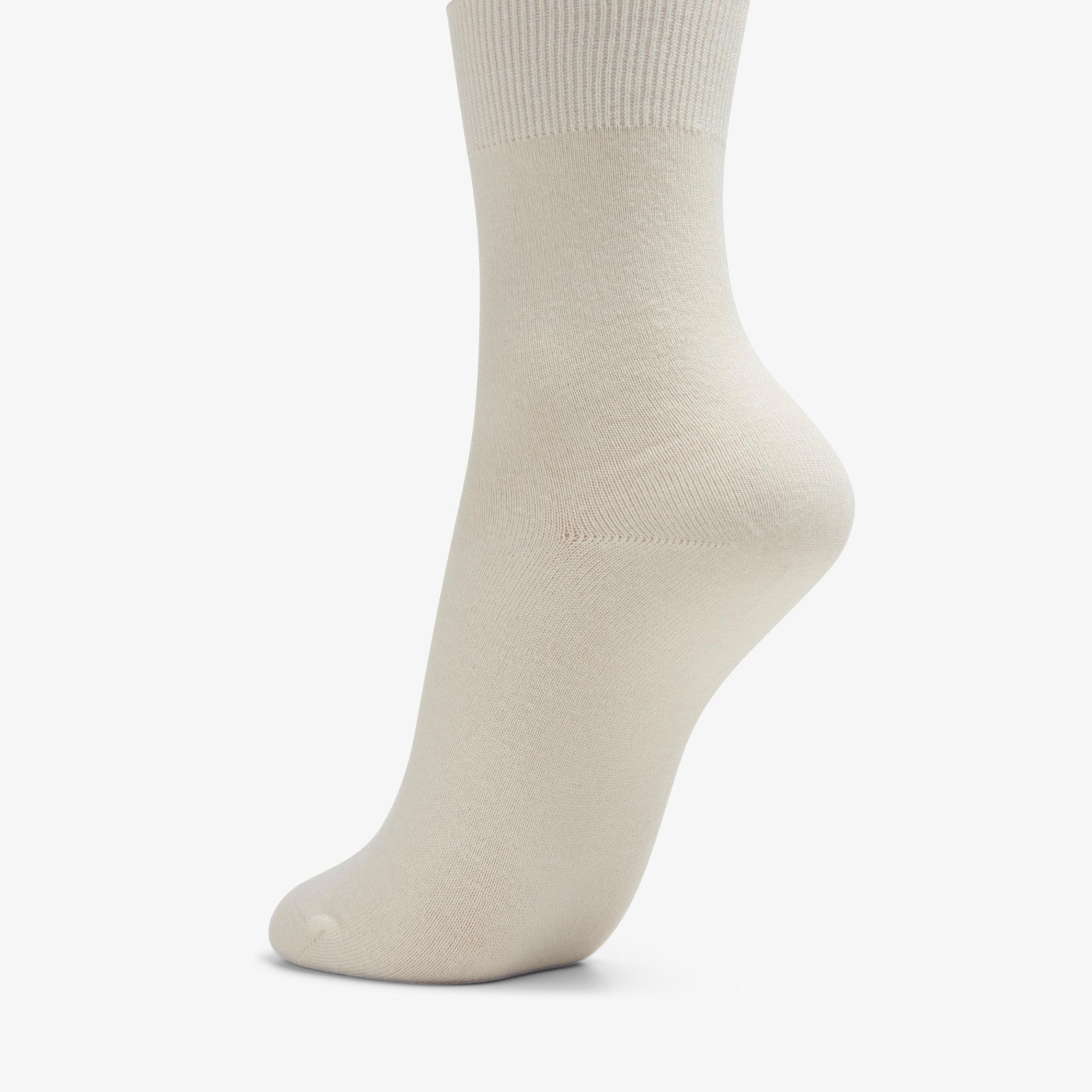 Solid Dress Crew Ivory