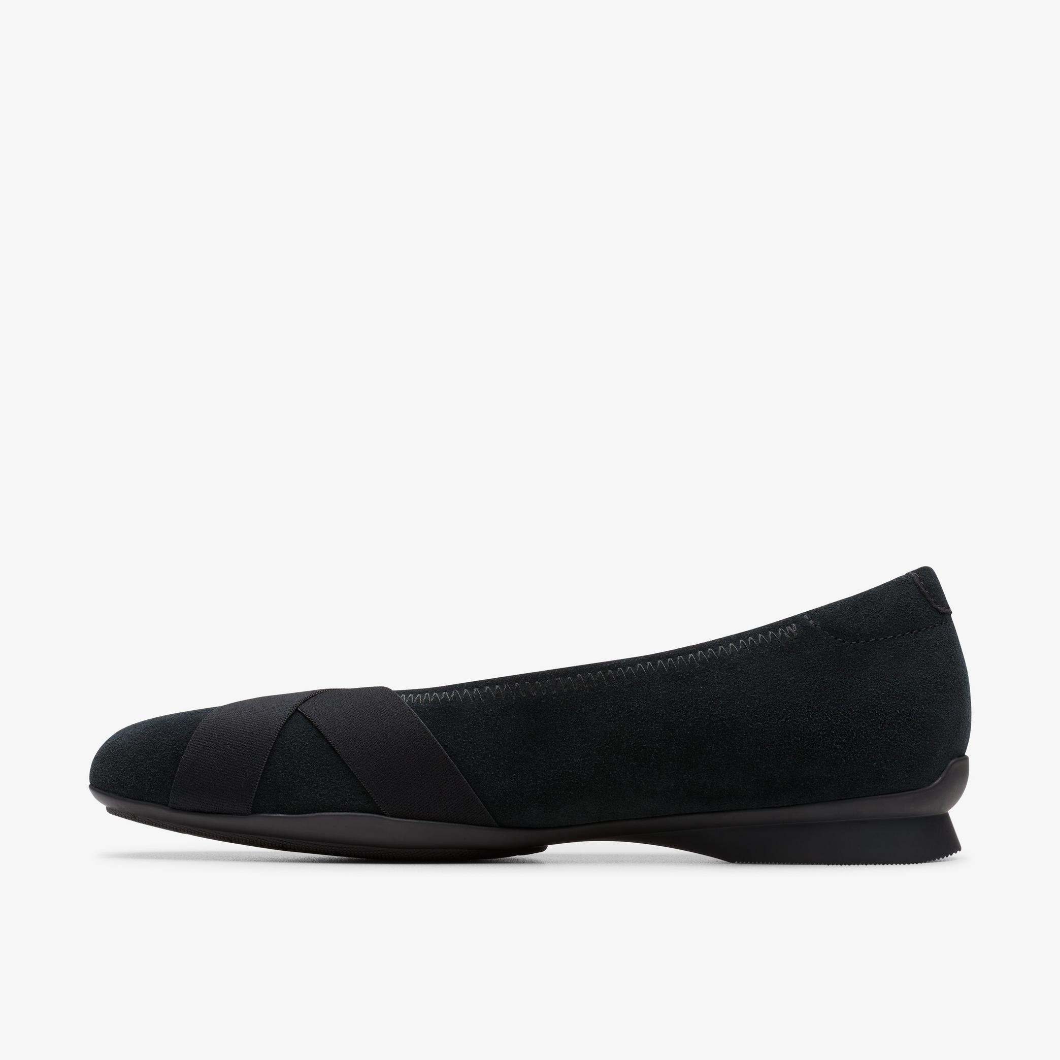 Jazmynn Gem Black Suede