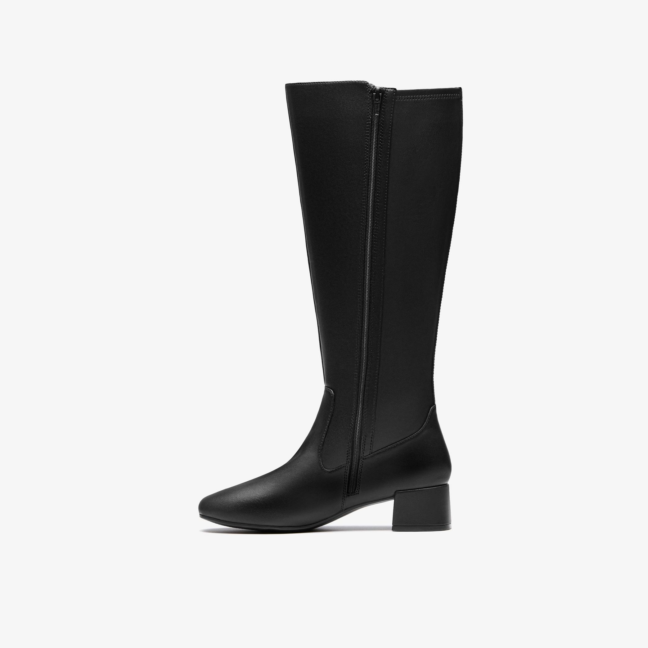 Iridessa Glow Black Leather