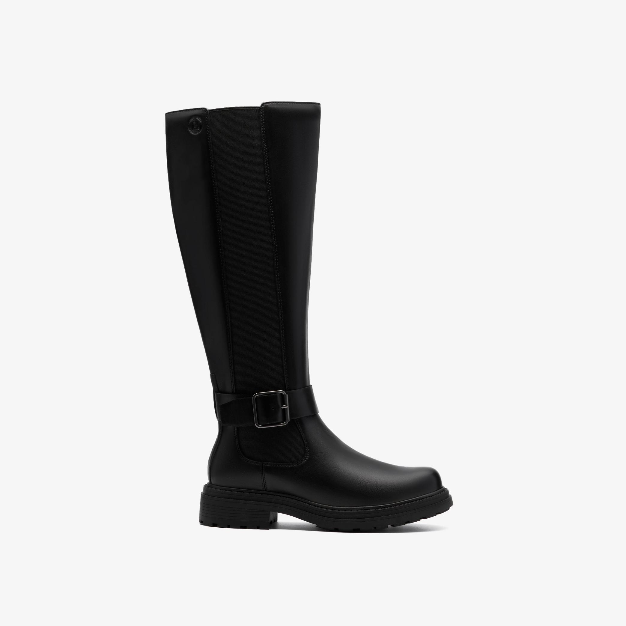 Orinoco3 Tall Black Leather